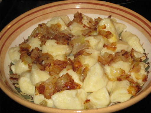 Закарпатские картофельные галушки