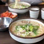 Куриный суп с лапшой по-корейски (калькуксу, &amp;#52860;&amp;#44397;&amp;#49688;)