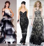 Модные вечерние платья осень 2011: тенденции и коллекции дизайнеров